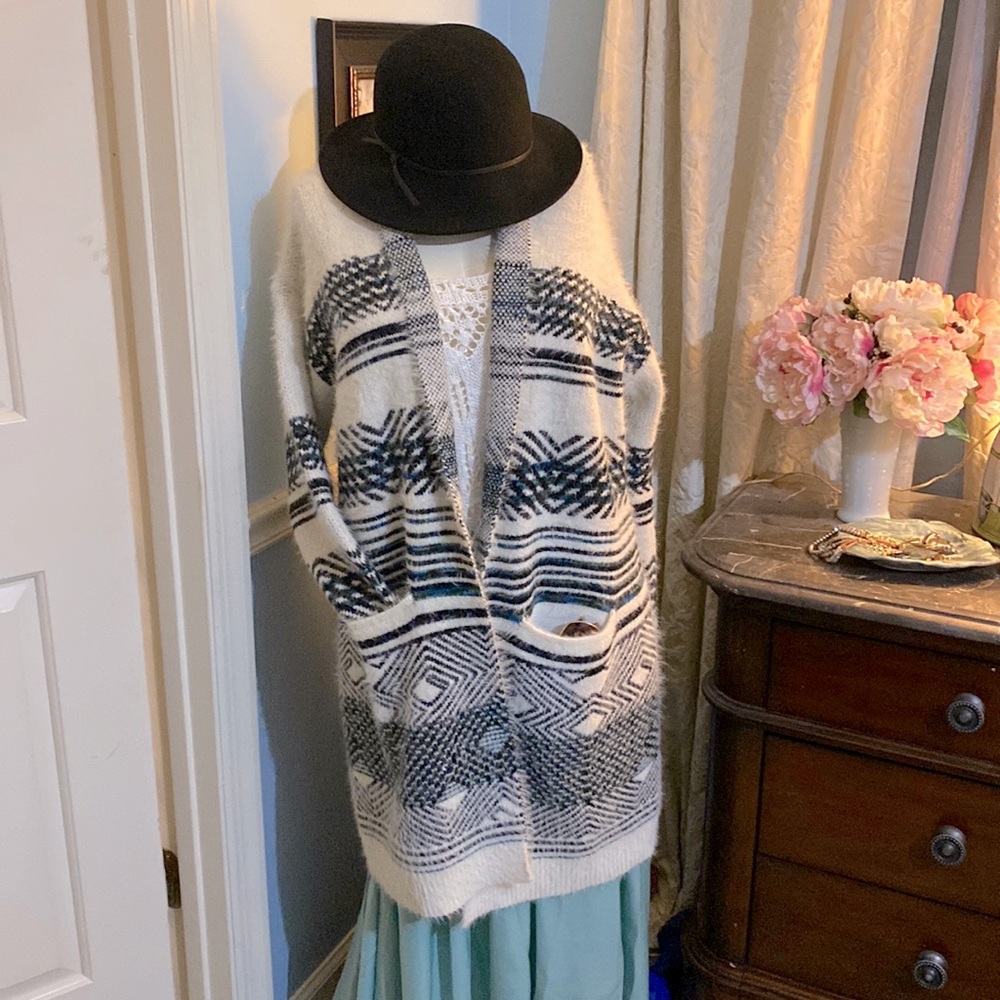 Maurice’s winter cardigan